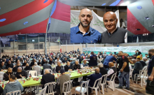 كلمة شكر من السيد أحمد مشهراوي للقائمين على الافطار الجماعي بيافا